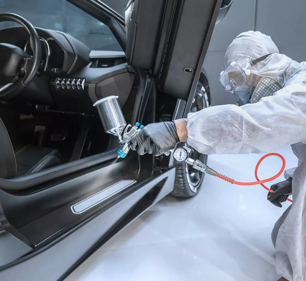Coating for automotive, motorcycle, and aircraft parts
